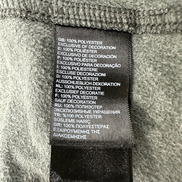 The North Face Tech Glacier 1/4 Zip Pullover Sz XL Gray Sweatshirt Women's T8 - Picture 5 of 6